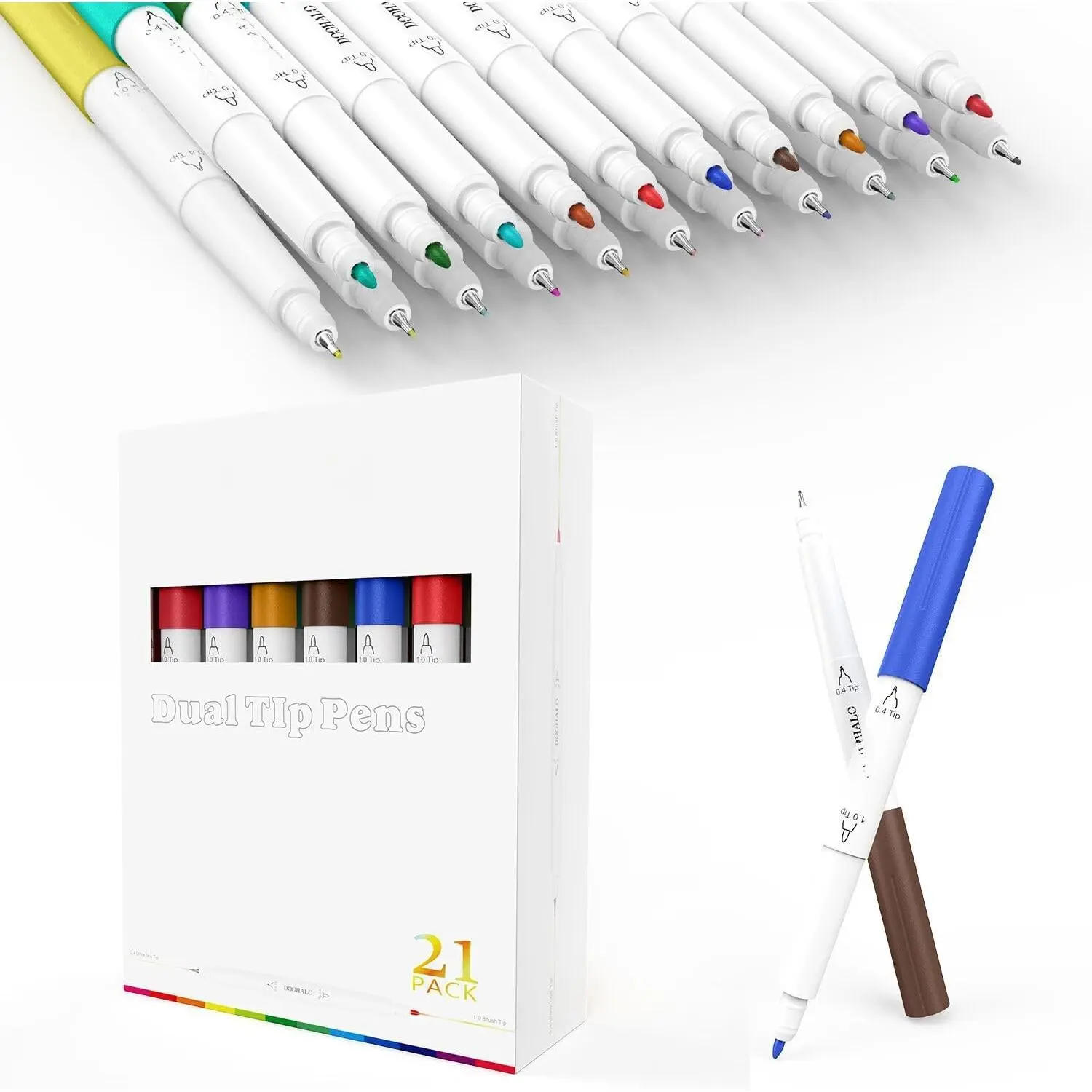 Tips Pens Compatible with Cricut Maker 4/3/Explore 3/Air 2/Air Markers 0.4 Fine Point Tips 1.0 Coloring Drawing Accessories Tools