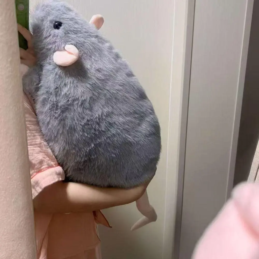 Creative 30/45/90cm Mouse Oversized Flower Branch Rat Cartoon Soft Animal Figure Gift Birthday Stuffed & Plush Animals