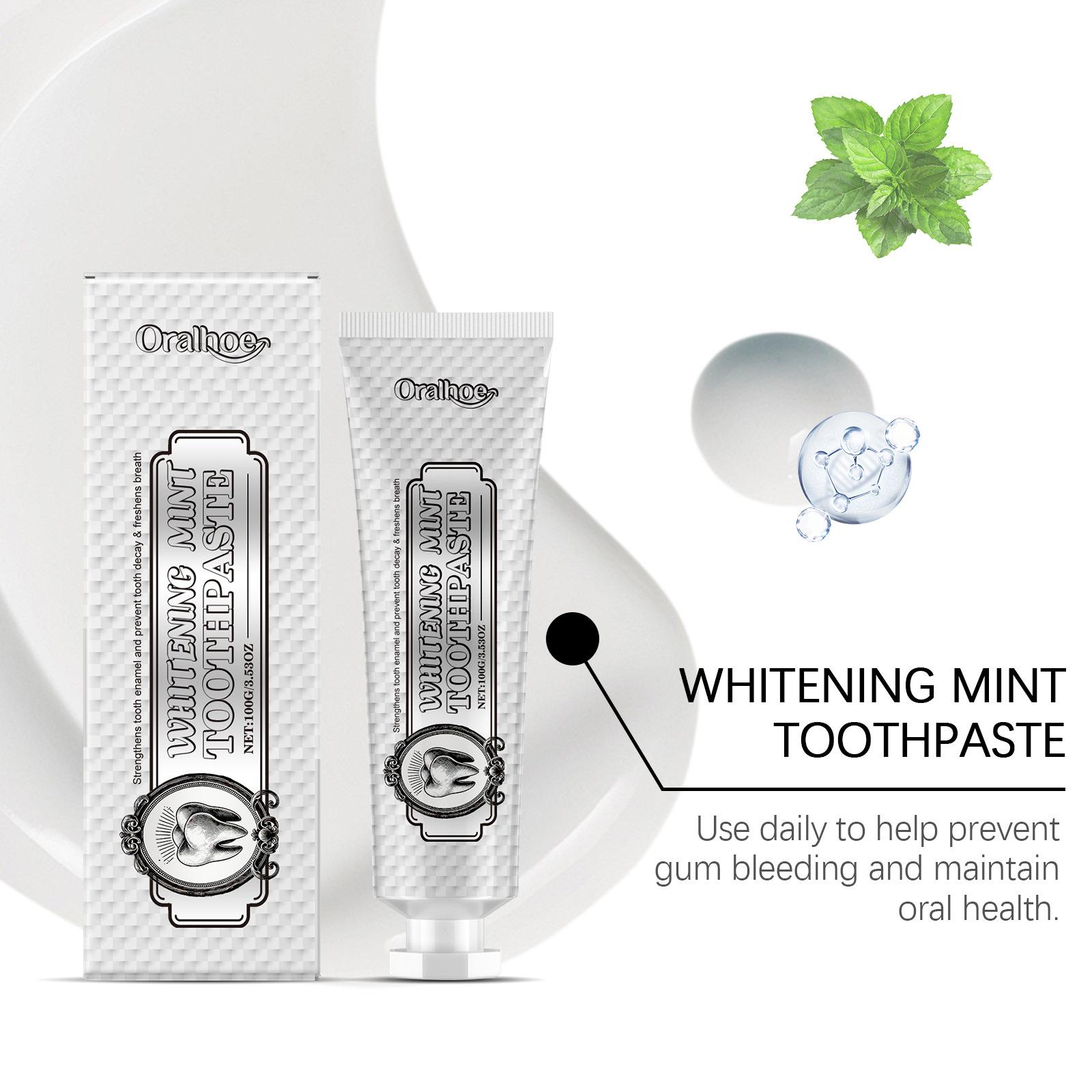 ORALHOE Mint Fresh Toothpaste Gentle Care for Teeth Oral Hygiene