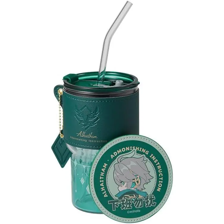 Genshin Impact Alhaitham Impression Series Lidded Straw Tumbler Gift Box