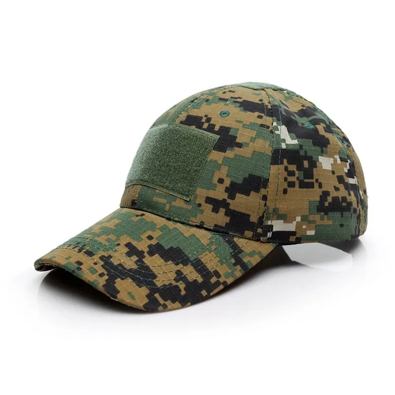 2026 New Camo Sports Cap Unisex Outdoor Adjustable Baseball Cap Camouflage Men Women Snapback Crappie Fishing Hat For Cycling Hiking Fishing