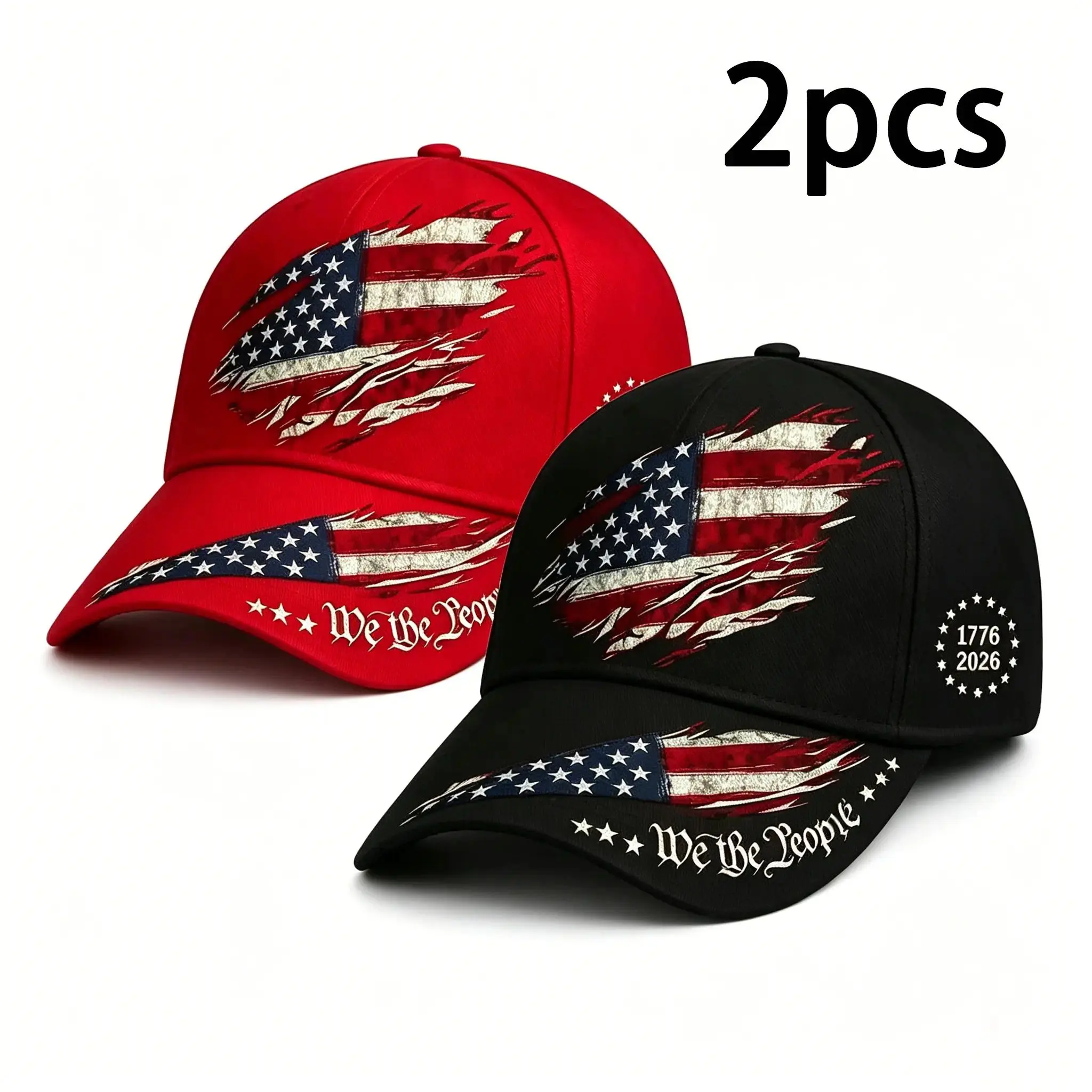 Black + Red (2pcs)