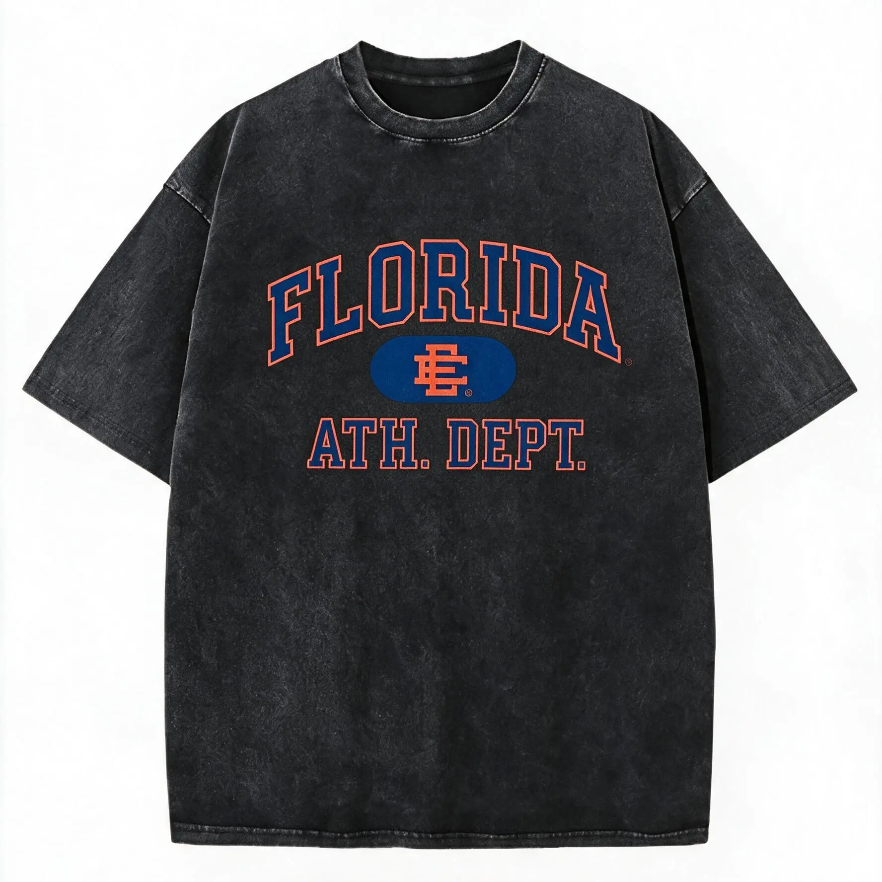 Unisex EE Florida Athletic Dept Vintage Graphic T Shirt Heavyweight Cotton Retro Oversized Casual College Streetwear Daily Outdoor Game Day Top Gift For Men Women Florida Local Fans