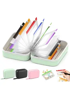 A8 Waterproof Pill Organizer Set, 14 Color-Coded Bags, Zipper Large Capacity Weekly Pill Storage, Reusable Travel Medicine Bag, Medical Organizer
