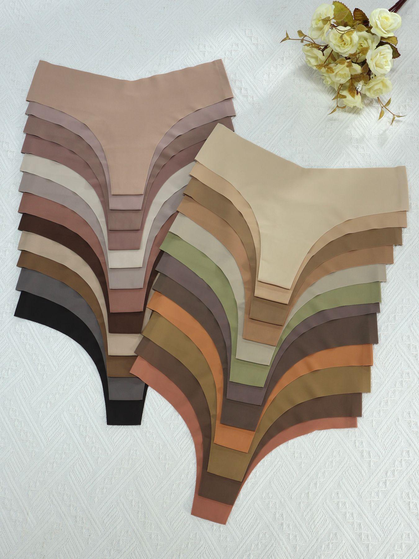 K-Pop Demon Hunter, Women's Breathable V-Back Ice Silk Panties, Fitted Casual Underwear for All Seasons, Extra Thin Comfortable Ladies Lingerie Set, Soft Breathable Knicker