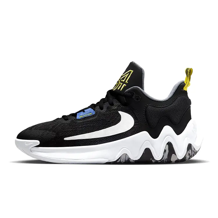 Nike Giannis Immortality 2 GS Men's Casual Trainers, Black White Colorway, Casual Wear, Style Code DQ1943-001