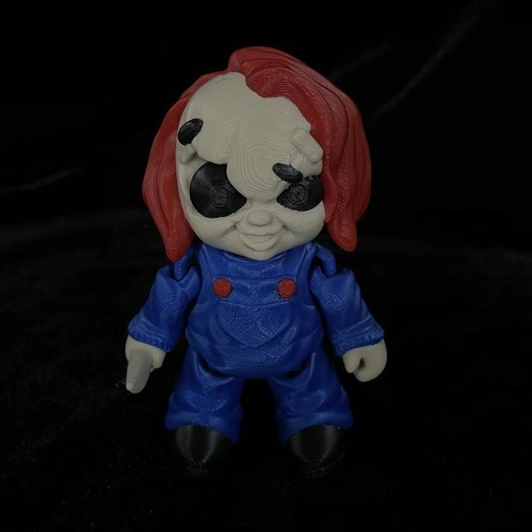 best-selling horror figure ornaments ghost doll series Easter gift decoration 3D printed Halloween toy