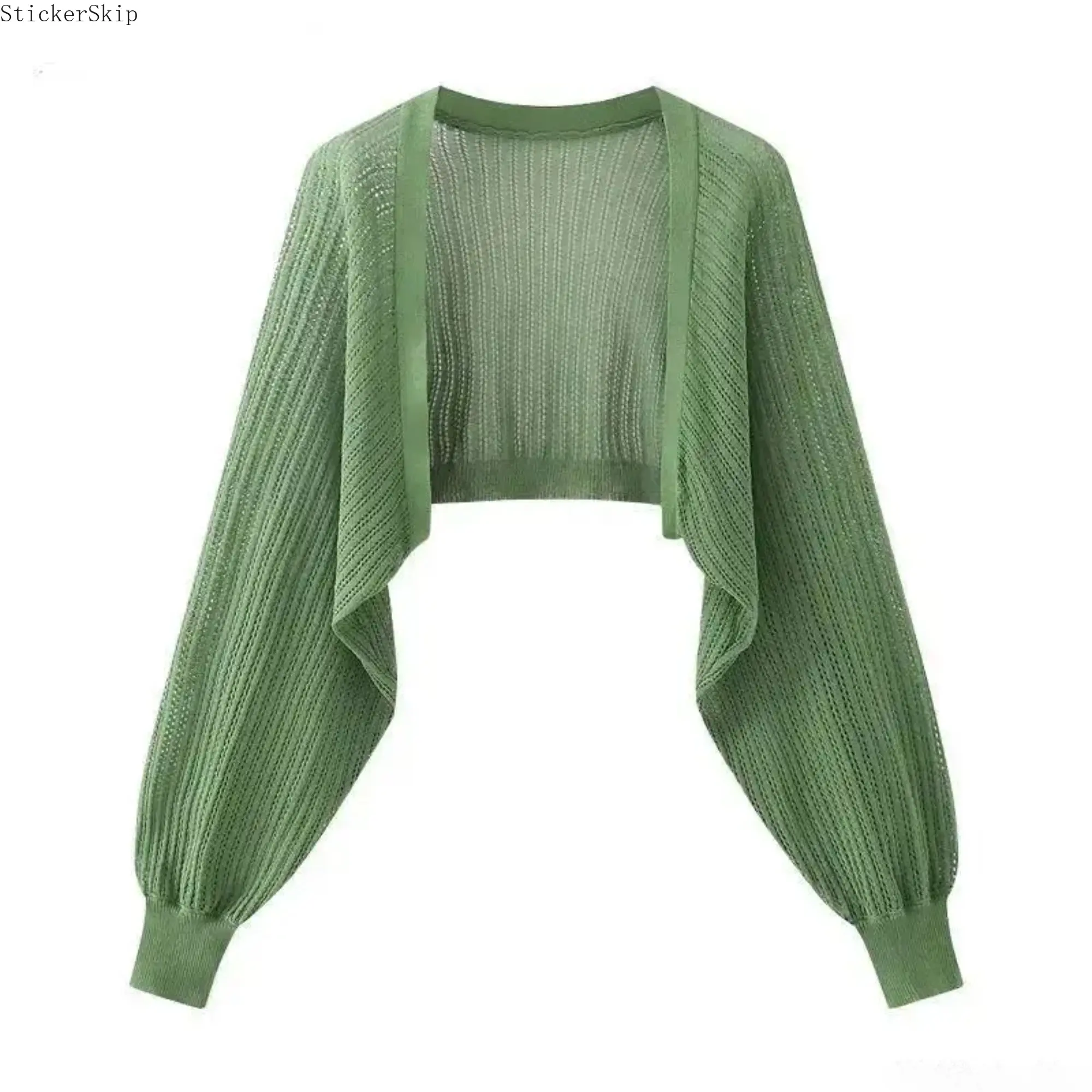 3-Piece Women’s Ice Silk Knit Skirt Set, Sun Protection Open Cardigan + Camisole + Midi Skirt, Soft Synthetic Knit Basic Fashion Outfit for Daily Casual Wear (Clothes Only)