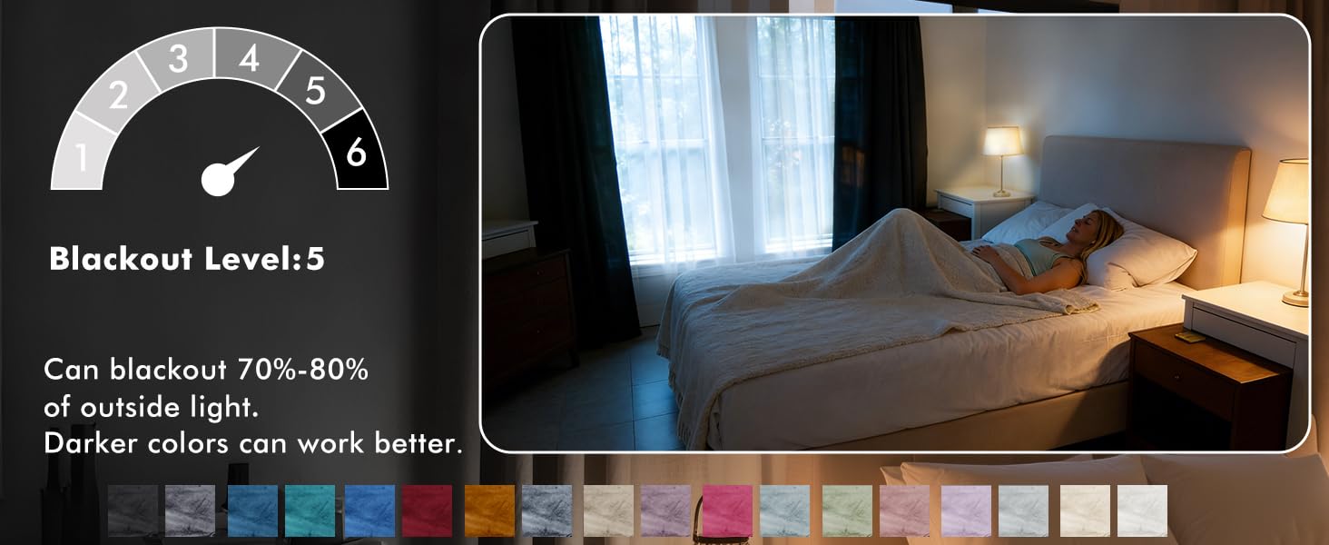 Blcak Velvet Curtains for Living Room - 96 Inches Long Thermal Insualted Room Darkening Window Blackout Drapes for Bedroom/Movie/Background, Set of 2 Panels with Tiebacks, 52 x 96 inches