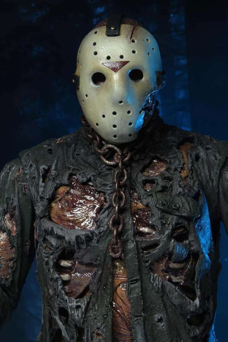The 13th Figure Toys NECA Friday Freddy Jason Voorhees Blood Action Figure Jason Collectible Model Christmas Halloween Gifts