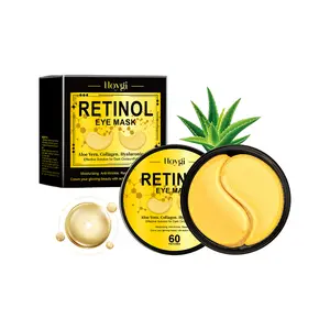 Hoygi Retinol Eye Mask, Collagen Moisturizing Repair Aloe Vera Moisturizing And Firming eye patches eye bags