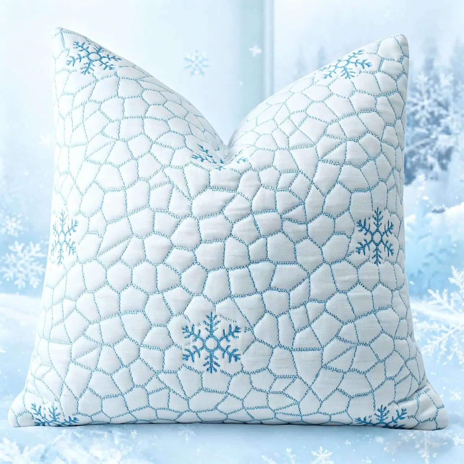22x22 Cooling Throw Pillow Inserts - Synthetic Down Alternative Pillow Forms, Ultra Soft  Cushion Inserts with Cooling Cover for Decorative Pillows  Couch Sofa & Bed
