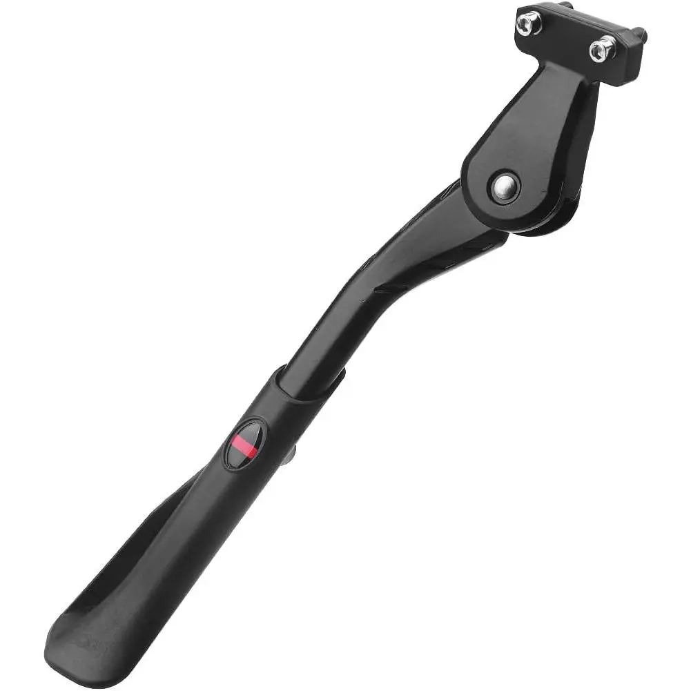 Adjustable Type Aluminum Alloy Bike Kickstand - Strong Hold Rear Mount Kick Stand for 26-29 in Electric & Adult Mountain Bikes (40mm Only)