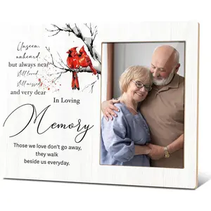 In Loving Memory Photo Frame,  Memorial Gifts For Loss Of Loved , Bereavement Remembrance Picture Frame, Funeral Condolence Gifts, Sympathy Frame For  Office Decor 26