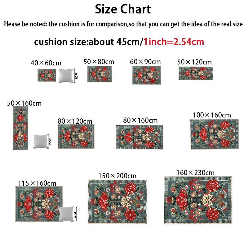 VIKAMA Crime Scene Creative Rug Comfortable Noise-Reducing Entrance Mat Bedroom Entryway Bedside Rug Home Decor