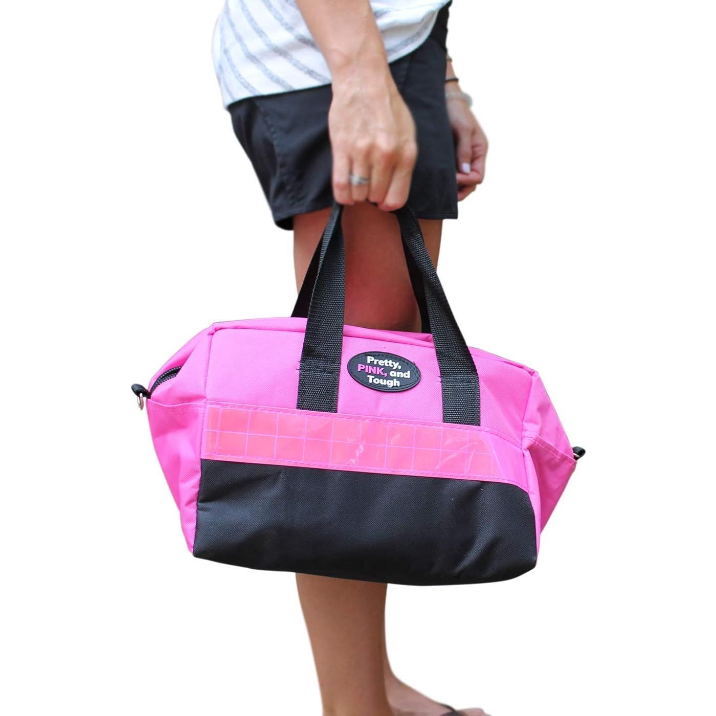 Pretty  Roadside Kit -  Kit for Teen Girls and Women -  Accessories with Jumper Cables,  Kit, Tools, 5 Year Warranty