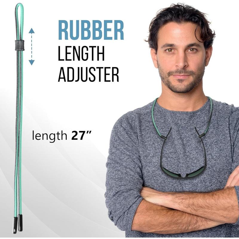 4pcs Adjustable Eyeglasses String Holder Strap - Eyeglass Chains for Women Man - 4 Cords