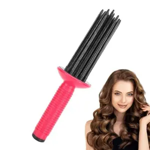 Multifunctional Hair Styling Tool Set, Air Volume Comb, Curling Brush, Hair Bun Maker, 4-In-1 Hair Dryer Curler for Women, Daily Hairstyle Making