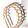 【Black Friday】Women's Plastic Hairband Set, Anti-Slip Wave Design, Retro Chic Fashion Headbands for Makeup, Skincare & Hair Styling #GLOBAL PICKS