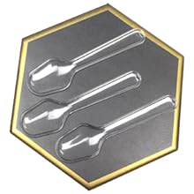 Make food sampling easy and clean with these 1000 mini clear taster spoons!Made of sturdy food-safe plastic, 2.95 x 0.79 inch slim design works wonderfully for jelly, ice cream, cake, spices, and appetizers.Disposable convenience