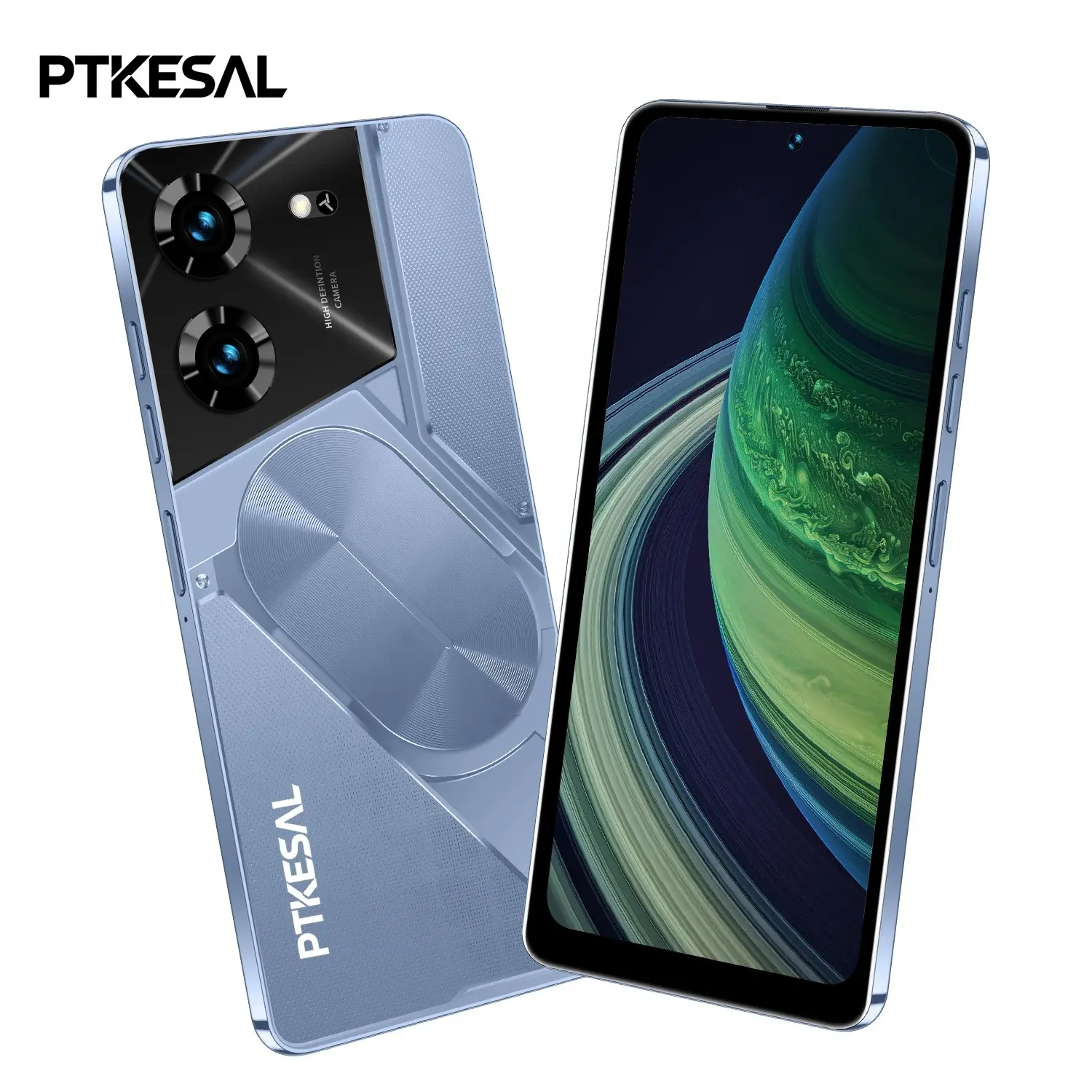 Ptkesal Android Pova5 Pro Smartphone, Octa-Core Processor, 4GB+128GB RAM, 6.9-Inch Display, Dual Sim, 5000mah Battery, Android 12.0