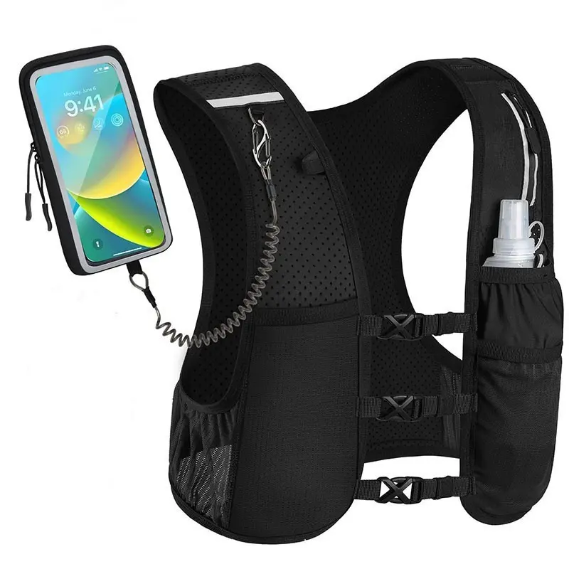 Off-Road Running Backpack Outdoor Water Mountaineering Marathon Hiking Backpack Back Men's and Women's Cycling Cycling Vest