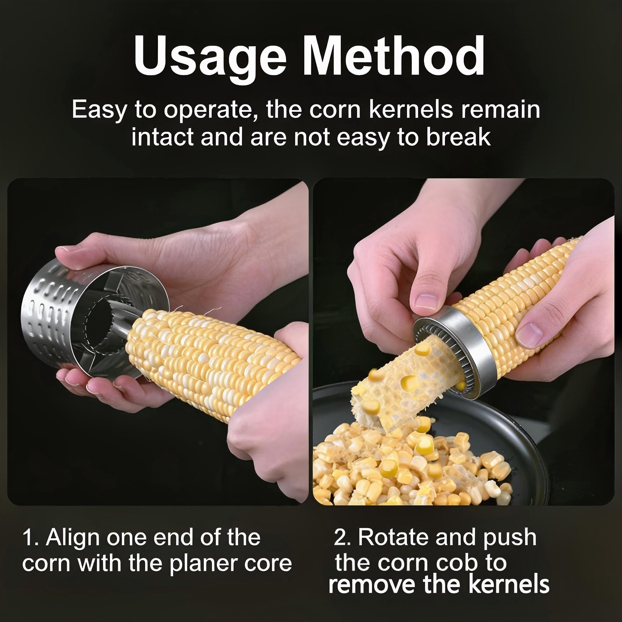 premium grade Corn all in one peeler multifunctional vegetable slicer and easily remove kernels from corn on the cob with this handy peeler
