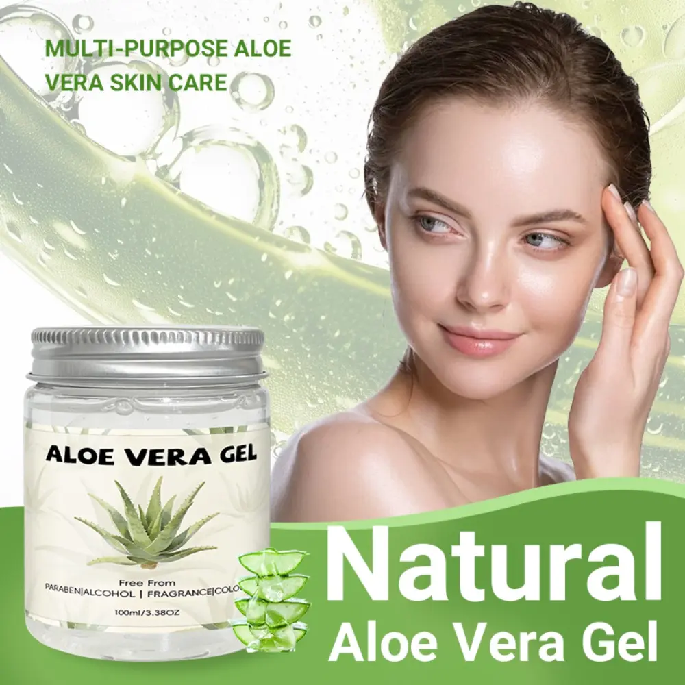 YUVK Aloe Vera Gel Lightweight Non Sticky Moisture 100ML