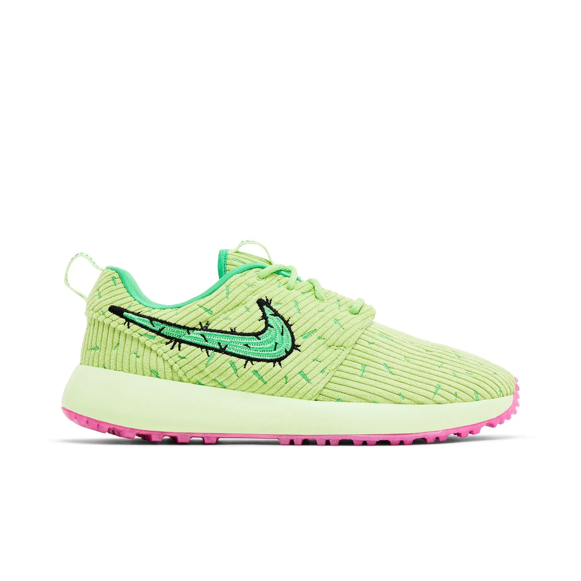 Waste Management Phoenix Open x Nike Roshe Golf 2 'Prickly Pear' (Unisex) Key Lime/Light Green Spark/Barely Volt/Active Fuchsia/Black golf shoes HF1030 300