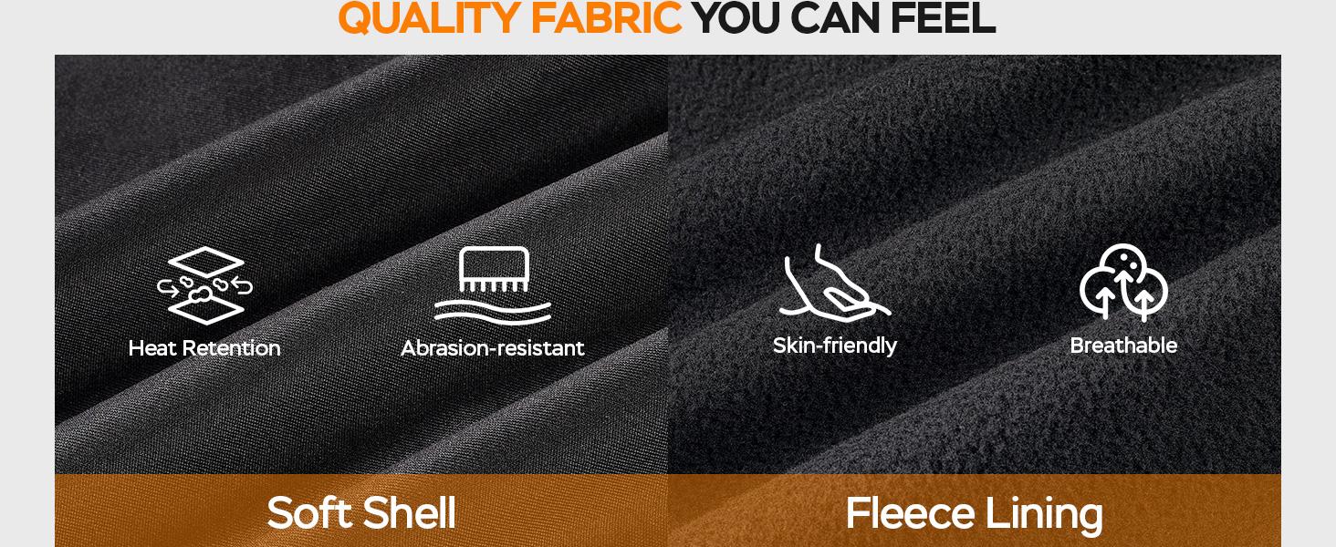 Men's Heated Hoodie - Electric Heating Sweatshirt with Fleece Lining, Winter Thermal Pullover for Outdoor & Daily| Battery Not Included (5V 2A/3A Recommended)