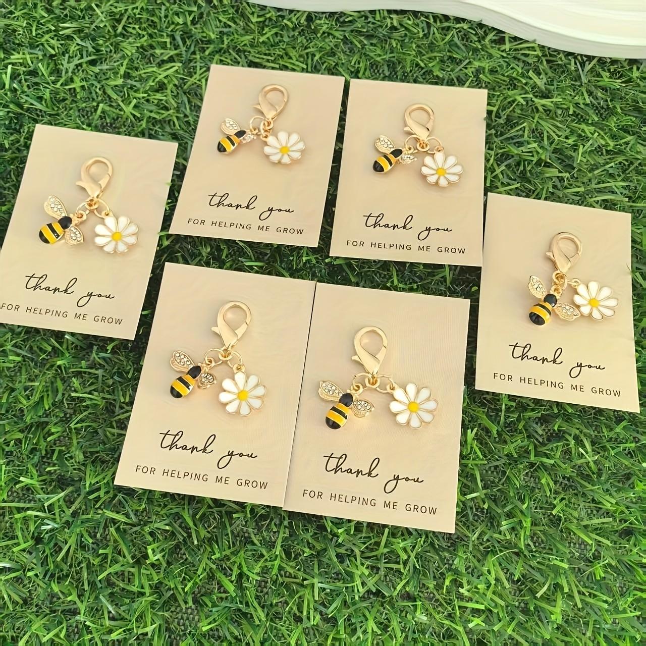 10 Keychain Thank You Cards Gift • Inspirational Friendship Gift • Valentine's Day Gift • Christmas Fun Little Item • Affordable Product • Unique Piece • Charming Keychain