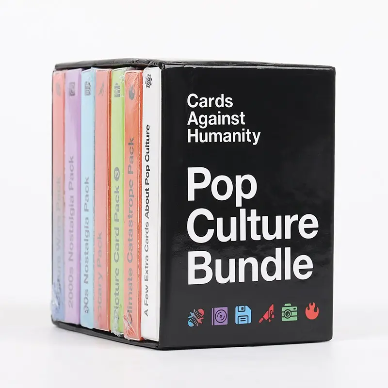 Cards Against Humanity Pop Culture Bundle  Game Set, Adult Party Game for Group Game Night