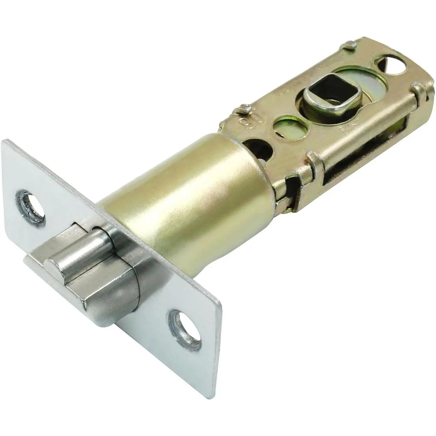 Tubular Mortice Latch, Passage Door Latch | Adjustable Flat Latch, 60/70mm Size,  Entry Latch, For Lever Door Handles, Internal Door Handles