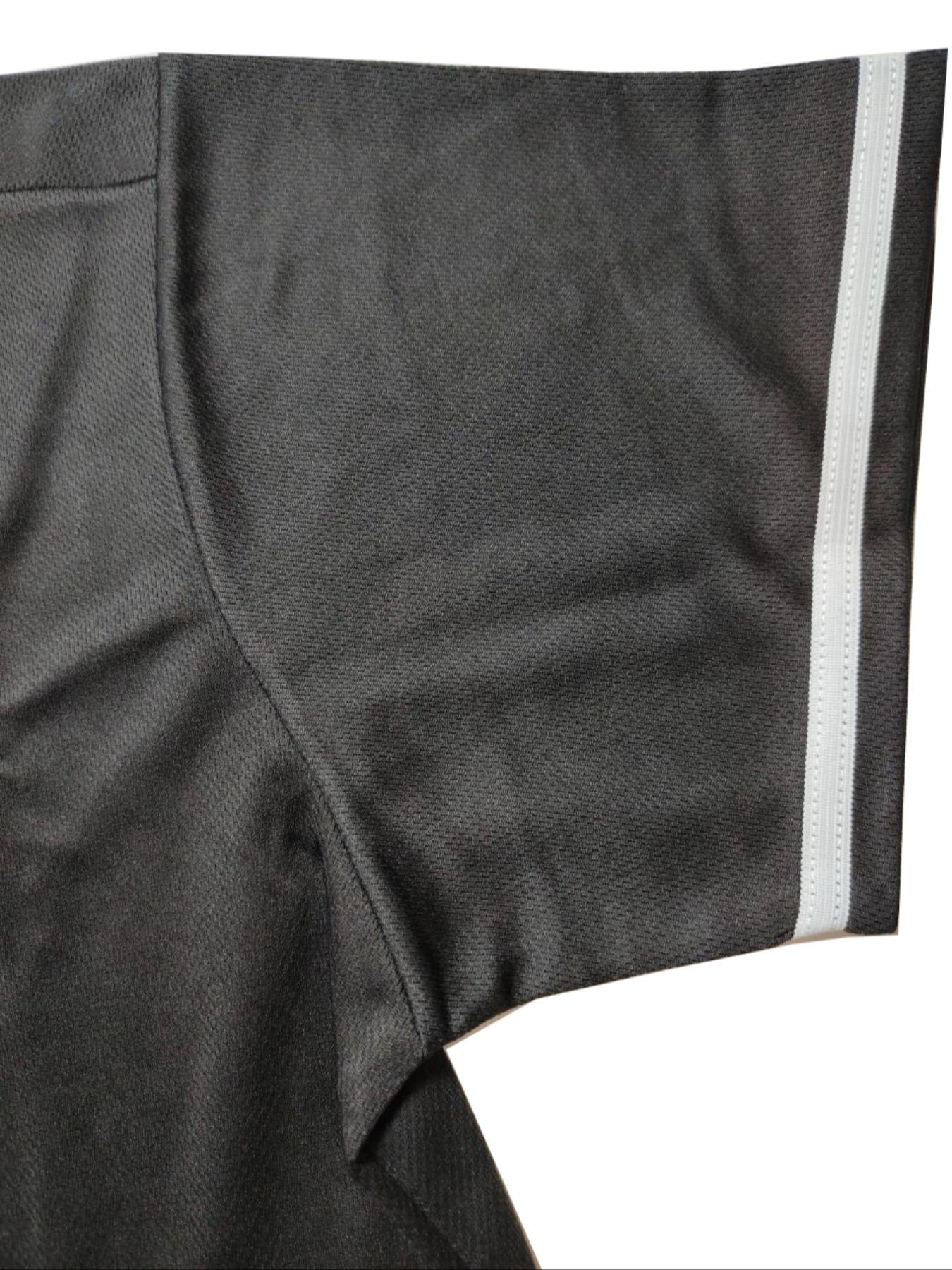 Blank Jersey Plain Hipster Hip Hop for Men Button-Down Baseball jersey Short Sleeve Shirt