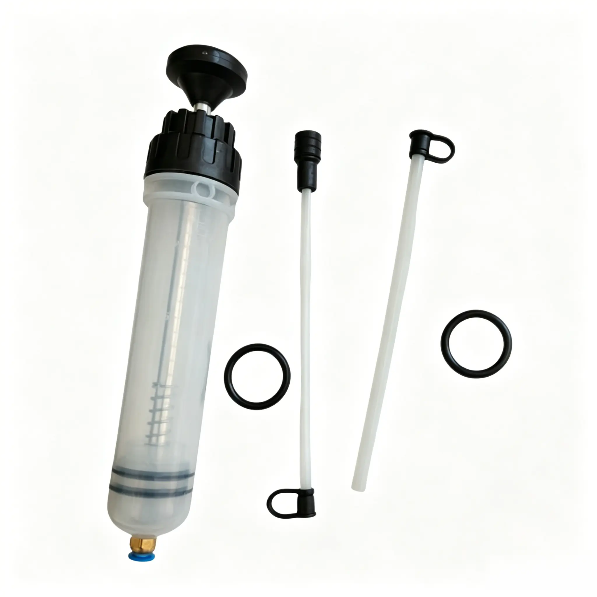 200CC/500CC Manual Oil Syringe, Car Engine Fluid Extractor Transfer Pump, DIY Auto Repair Tool for Brake Oil Transmission Fluid-YY1