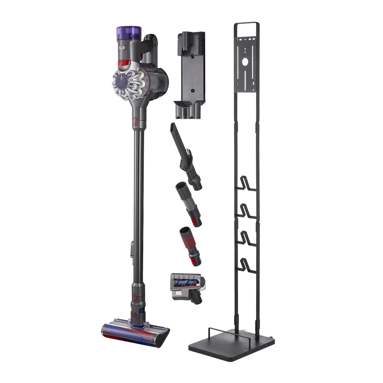 VEVOR Vacuum Stand, Compatible With Dyson V6 V7 V8 V10 V11 V15, Stable Vacuum Stand Holder with 4 Hooks for Dyson DC30 DC31 DC34 DC35 DC58 DC59 DC62 D74 Cordless Upright Vacuum Cleaners & Accessories VEVOR Vacuum Stand, Compatible With Dyson V6 V7 V8 V10 V11 V15, Stable Vacuum Stand Holder with 4 Hooks for Dyson DC30 DC31 DC34 DC35 DC58 DC59 DC62 D74 Cordless Upright Vacuum Cleaners & Accessories