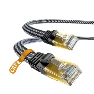 10ft Cat 8 Ethernet Cable High Speed Network Cable with RJ45 Connectors for Printer Router Gaming Console