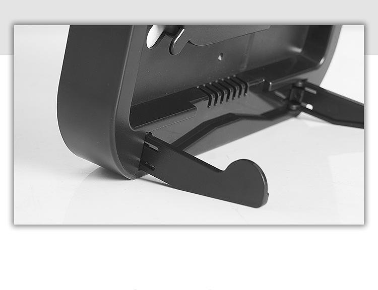 Large Display Digital LED Wall Clock, Battery Operated Wall Clock with Temperature Date Weekday Display, Adjustable Brightness, Alarm Timer, Modern Hanging/Table Clock for Living Room Bedroom Home Decor