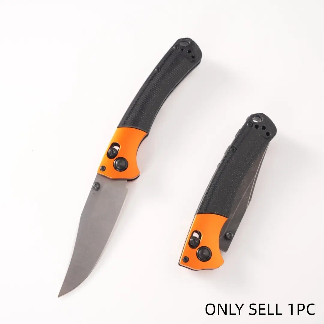 1pc 15085 Folding Knife, Multi-Functional Kitchen Tool, Durable Pocket Knife, Fruit Cutter, Camping Hiking Companion, Men's Gift