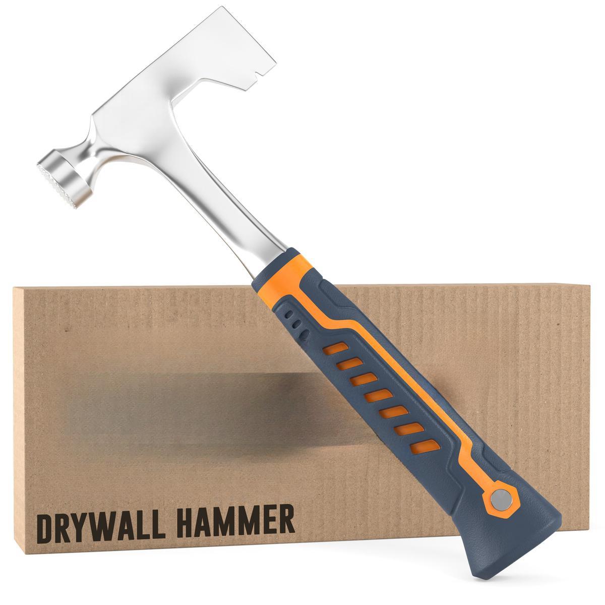 Drywall Hammer Hatchet – Heavy Duty 14 Oz Hammer for Drywall – Lath Hammer