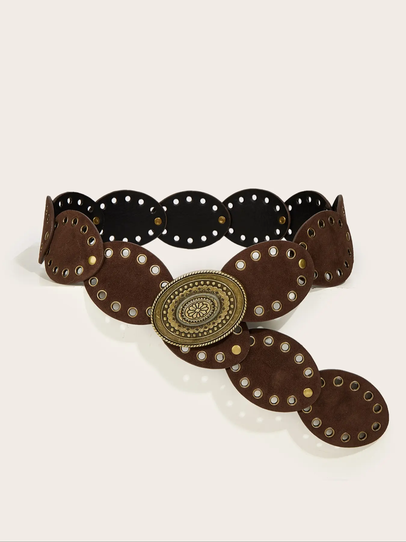 Women's Belt, Western Suede Y2K Studded Chunky Belt, Boho Country Rodeo Cowgirl Belt, Party School Music Festival Halloween