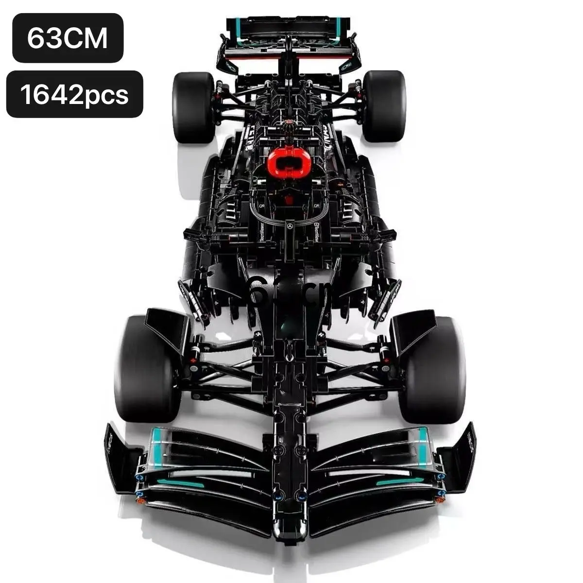 New 1:8 Scale 1642pcs Technical Building Blocks, Car Assembly Racing Moc Bricks, Super Sports Car Model Toy, Birthday Gift
