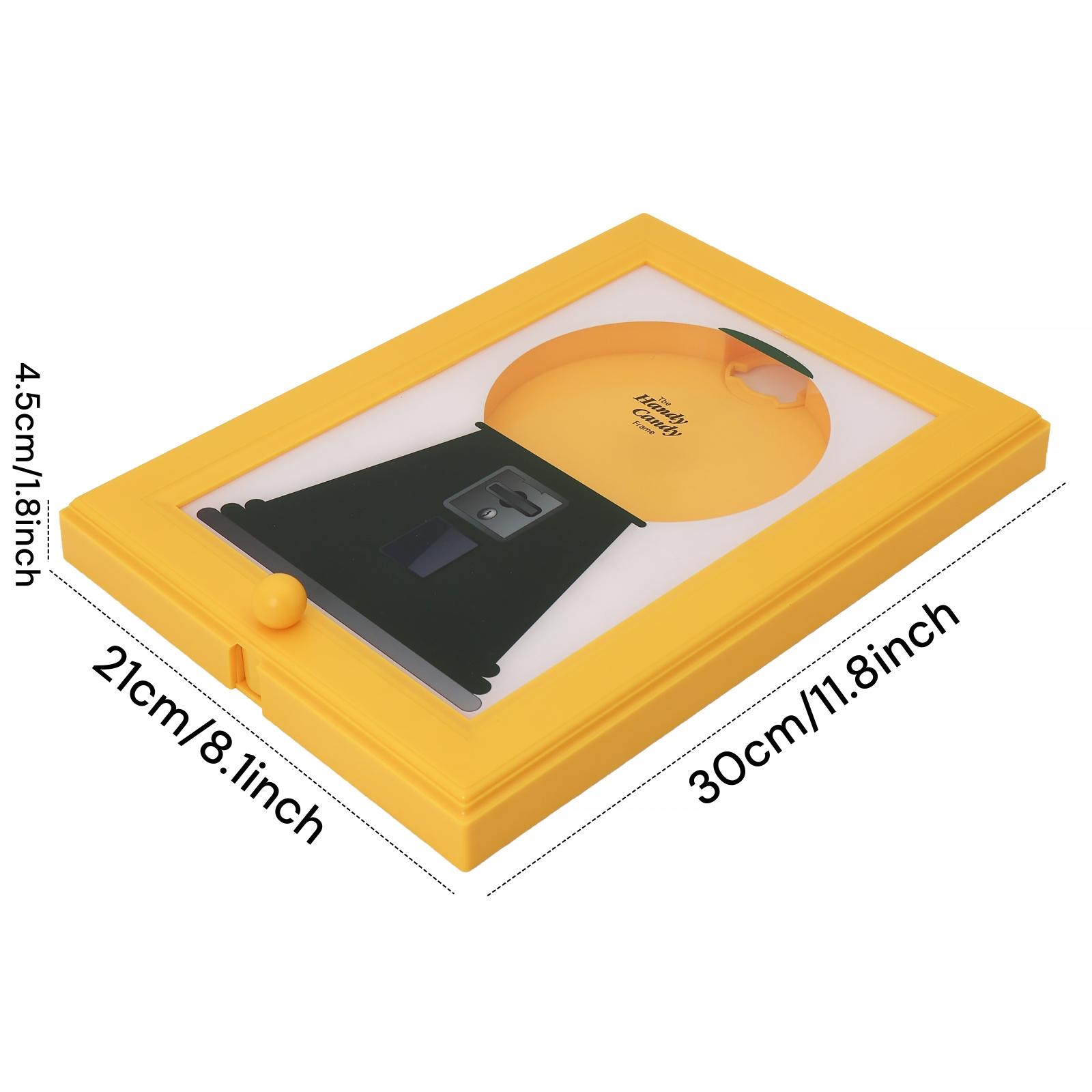 Wall-Mounted Picture Frame Candy Dispenser, Hangable Fast Candy Distribution, Sturdy Design, Fun Kitchen & Living Room Decor, Unique Gift for Holidays & Birthdays