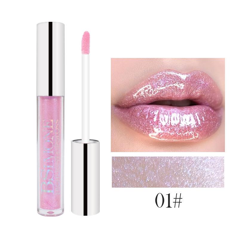 Your Lips But Juicier Pearlescent Lip Gloss, Non-Sticky Shimmer, Glassy Finish, Hydrates & Plumps, Transparent Shade for Any Lip Color | #LipGloss