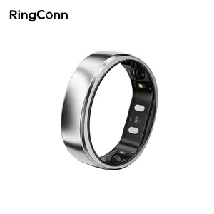 RingConn Gen 2 Air Smart Ring, No APP Fees, 10-Day Battery, Fitness/Sleep/Stress/Heart Rate/Women's Health Tracker, Slim & Lightweight, Android & iOS Compatible