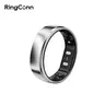 RingConn Gen 2 Air Bluetooth Wireless Round Smart Ring - No APP Fees, 10-Day Battery, Slim Lightweight Fit, Heart Rate Tracking, Fitness Sleep Stress Women's Health Tracker, Android & iOS Compatible