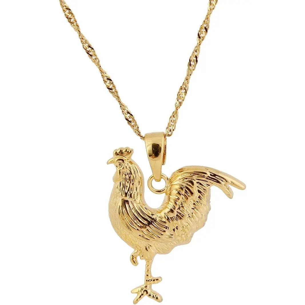 Women   Chicken Pendant Necklace