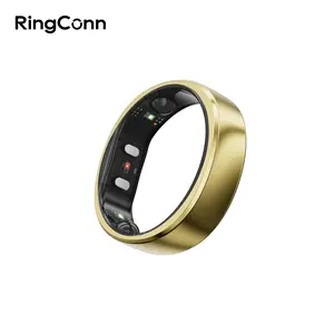 RingConn Gen 2 Smart Ring, No APP Fees, Sleep Apnea Monitoring, 12-Day Battery, Stress/Heart Rate/Women's Health Tracker, Android & iOS Compatible