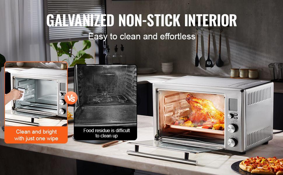 VEVOR Countertop Convection Oven 28L Toaster Baker 10-IN-1 1800W for Home Use