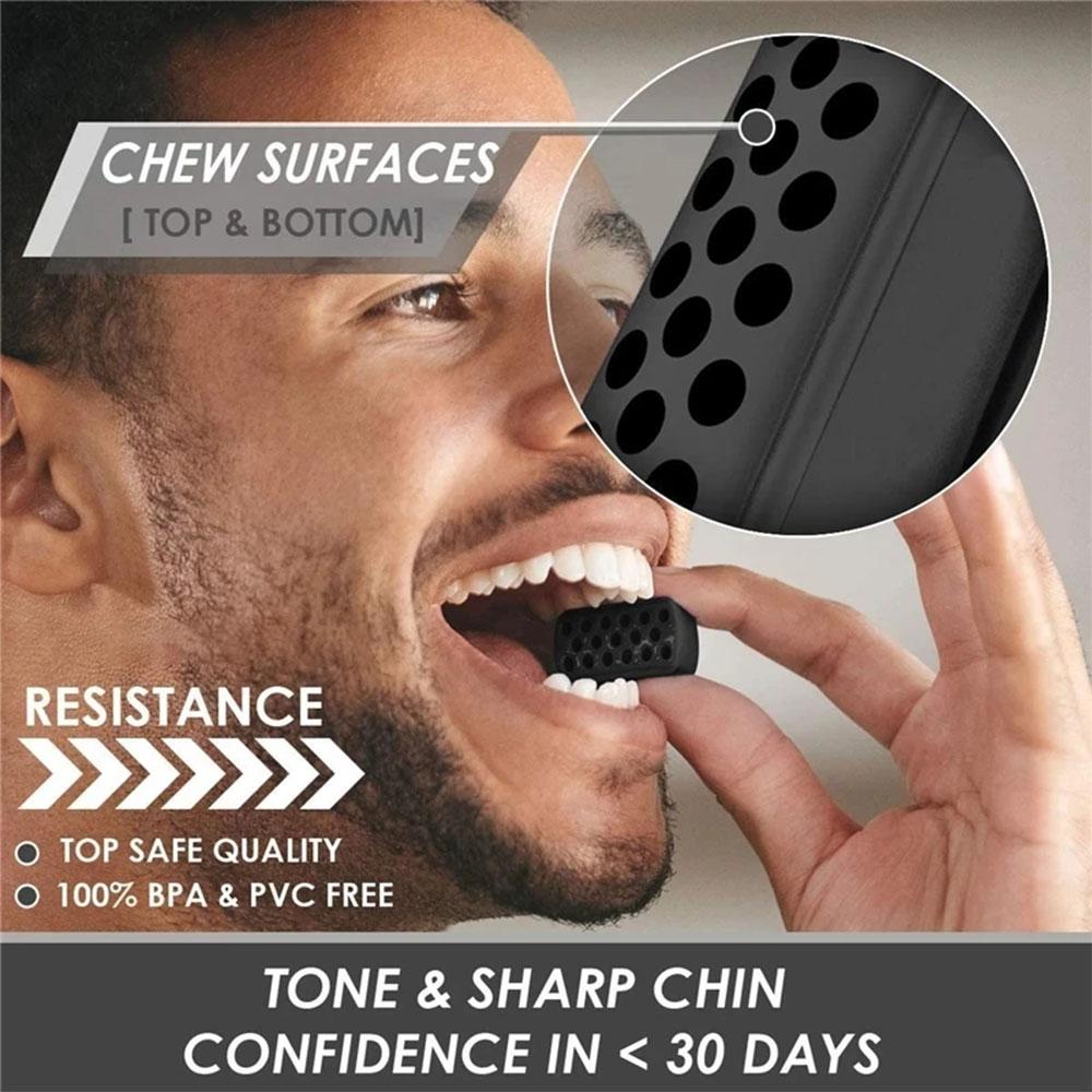 6-Count/Box Silicone Jawline Trainer Multi-Pack - 6 Jawline Exercisers, 39g Lightweight, Compact & Portable Facial Exerciser, Durable & Maintenance-Friendly Jaw Muscle Enhancement Tool for Boxing & Martial Arts 6-Count/Box Silicone Jawline Trainer Multi-Pack - 6 Jawline Exercisers, 39g Lightweight, Compact & Portable Facial Exerciser, Durable & Maintenance-Friendly Jaw Muscle Enhancement Tool for Boxing & Martial Arts